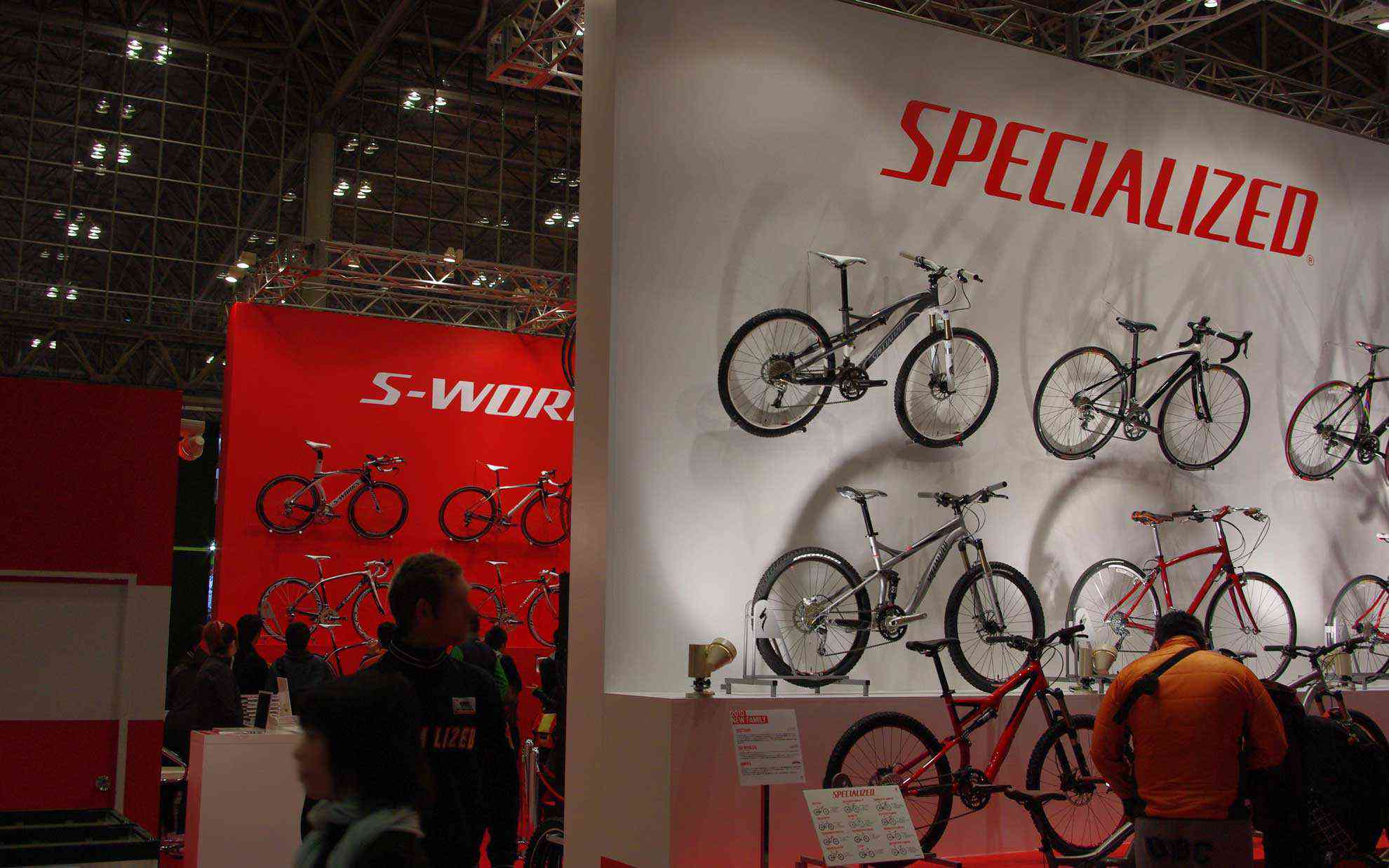 スペシャライズドのブース