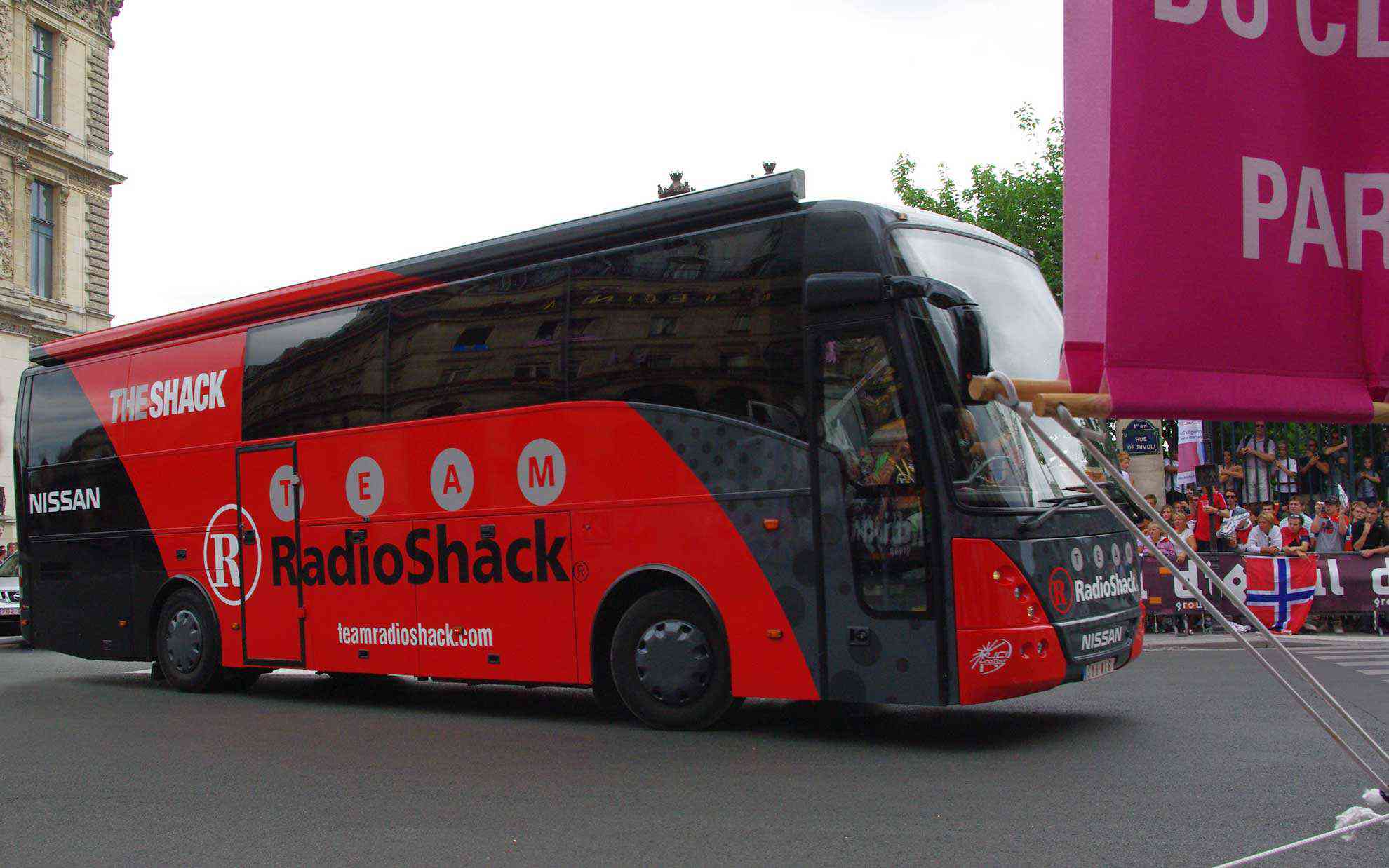 レディオシャックのバス
