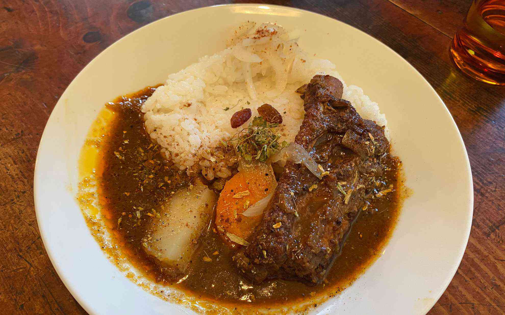 週末は久しぶりに食べたかったカレーもいただきました。