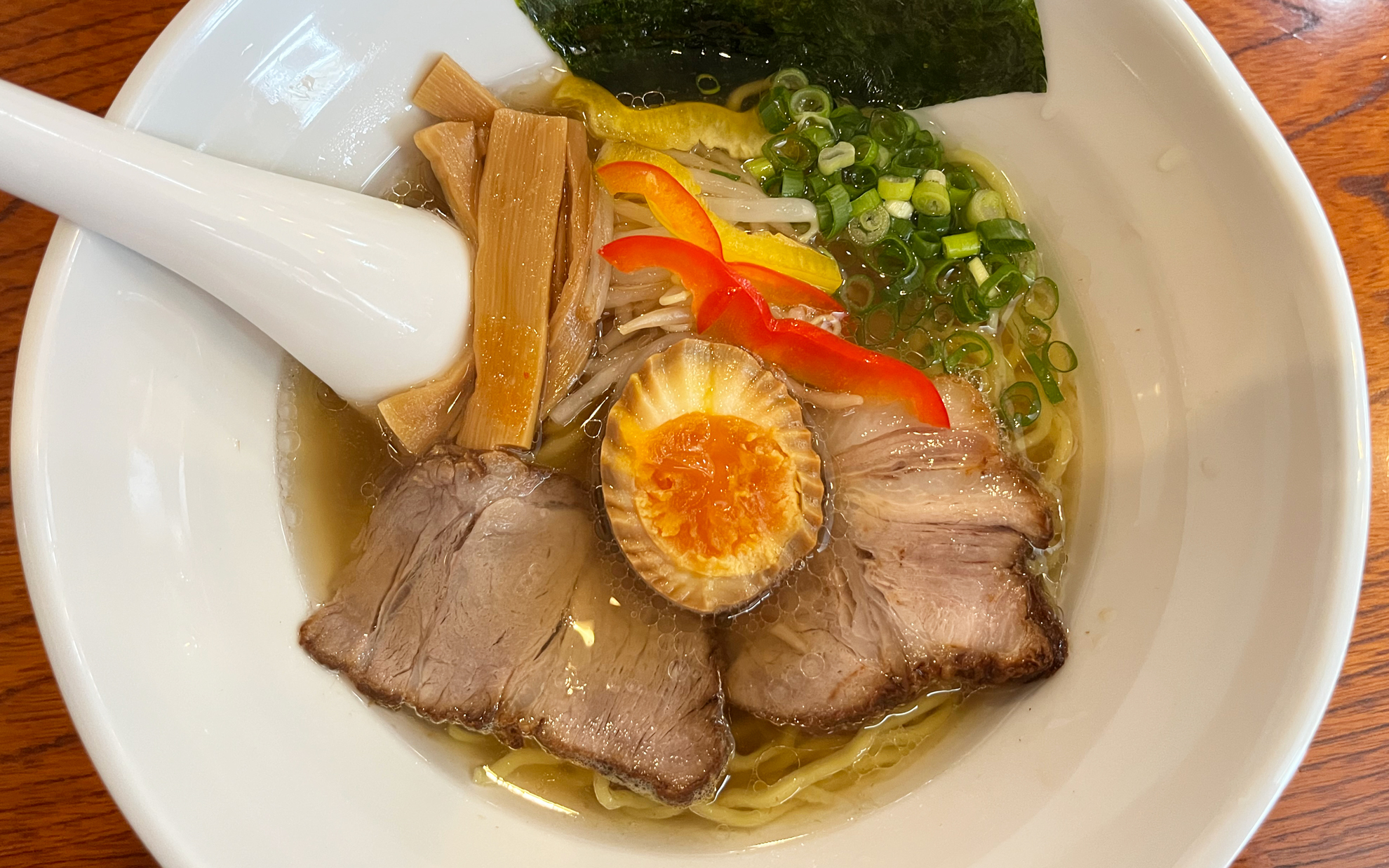 あごだしラーメン。絶品でした。