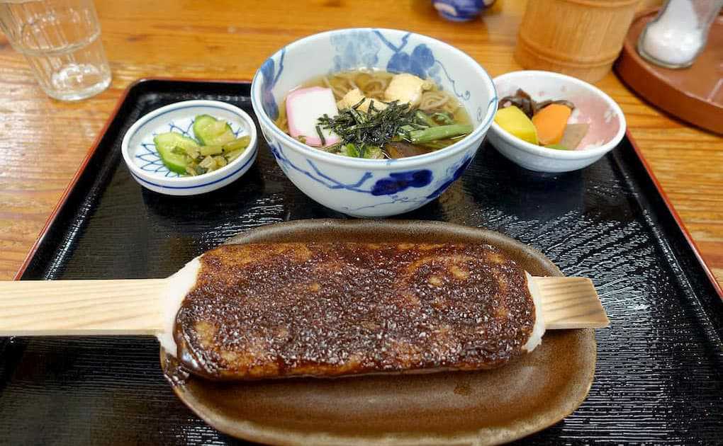 エゴマ五平餅セット